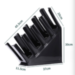 Suport Pahare Inclinat negru