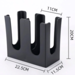 Suport pahare plan negru